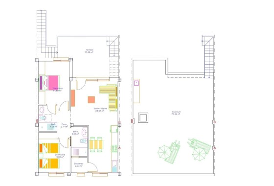 New Build - Wohnung / Appartement -
San Javier - pueblo