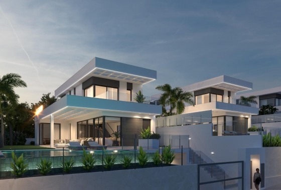 NIEUWBOUW - Vrijstaande Villa -
Finestrat - Sierra cortina