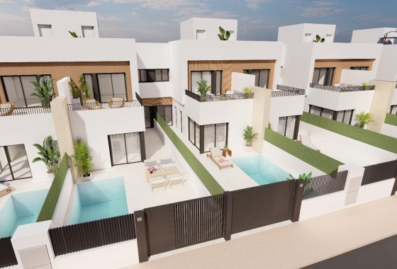 NIEUWBOUW - Vrijstaande Villa -
Santiago de la ribera - Santiago de la Ribera