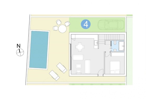 Obra Nueva - Chalet Independiente -
Orihuela Costa - El Barranco
