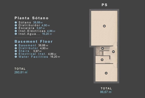 Nouvelle construction - Villa Individuelle -
Orihuela Costa - Las Filipinas