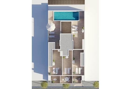 New Build - Wohnung / Appartement -
Torrevieja - Center