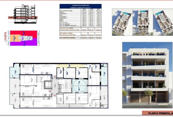 New Build - Wohnung / Appartement -
Torrevieja - Center