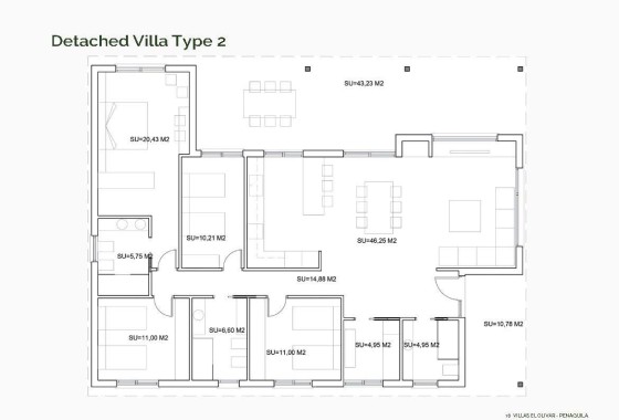 NIEUWBOUW - Vrijstaande Villa -
Penàguila - El Olivar