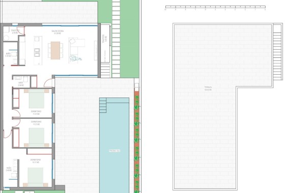 NIEUWBOUW - Vrijstaande Villa -
Los Alcazares - Serena Golf