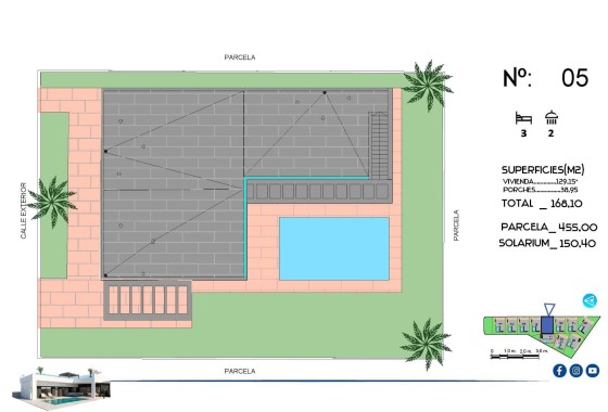 Nowa konstrukcja - Willa wolnostojąca -
Algorfa - La Finca Golf