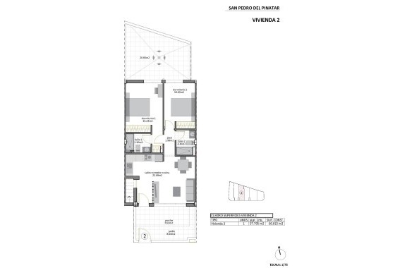 Nowa konstrukcja - Apartament / Mieszkanie -
San Pedro del Pinatar - Los Cuarteros