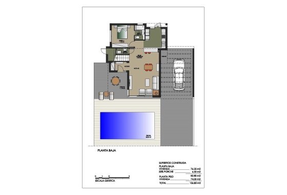 Nowa konstrukcja - Willa wolnostojąca -
Orihuela Costa - Campoamor