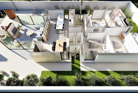 Obra Nueva - Chalet Independiente -
San Fulgencio - El Oasis