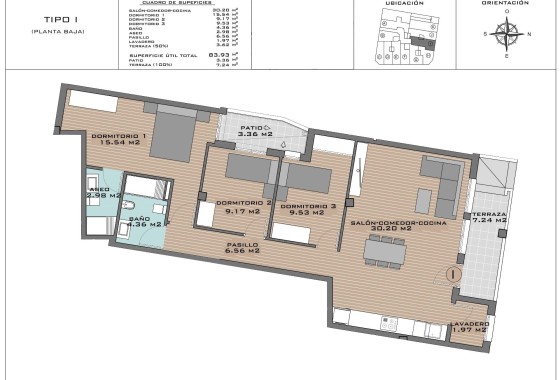 Nowa konstrukcja - Apartament / Mieszkanie -
Algorfa - Pueblo