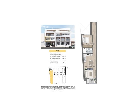 New Build - Wohnung / Appartement -
Torrevieja - Playa de El Cura