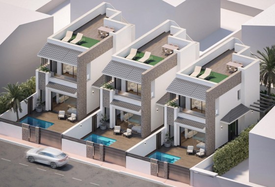 NIEUWBOUW - Vrijstaande Villa -
San Pedro del Pinatar - Pueblo