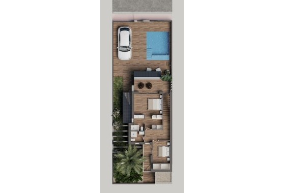 NIEUWBOUW - Vrijstaande Villa -
San Pedro del Pinatar - Pueblo