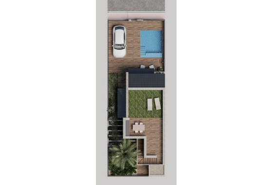 NIEUWBOUW - Vrijstaande Villa -
San Pedro del Pinatar - Pueblo