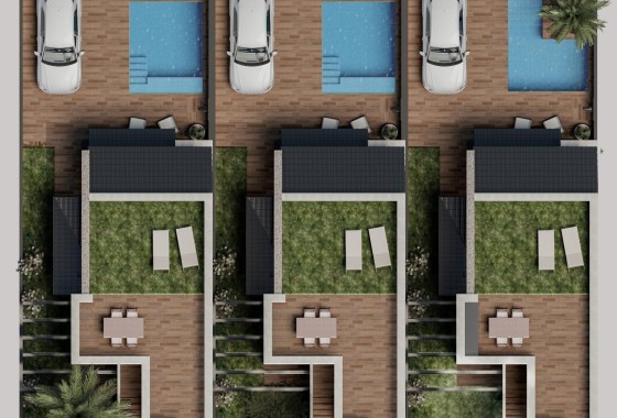 NIEUWBOUW - Vrijstaande Villa -
San Pedro del Pinatar - Pueblo
