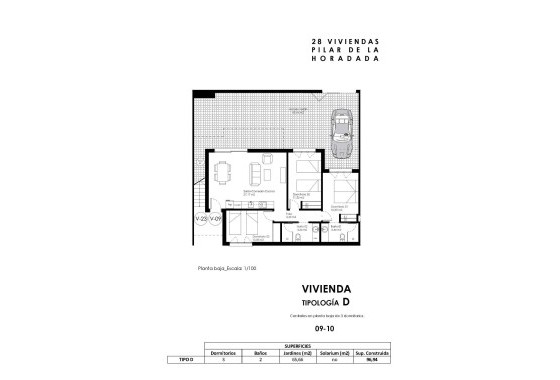 Nowa konstrukcja - Apartament / Mieszkanie -
Pilar de la Horadada - pueblo