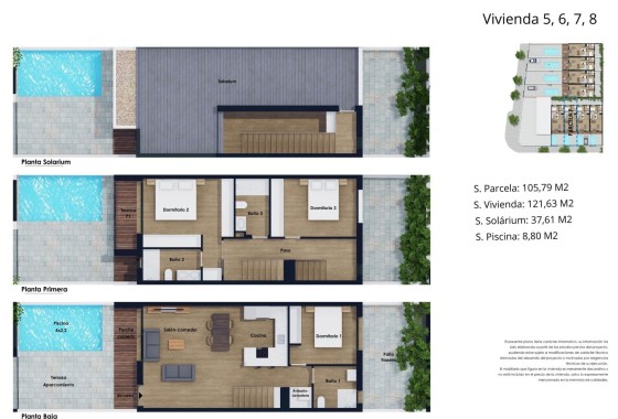 NIEUWBOUW - Stadswoning -
Pilar de la Horadada - Lo Monte