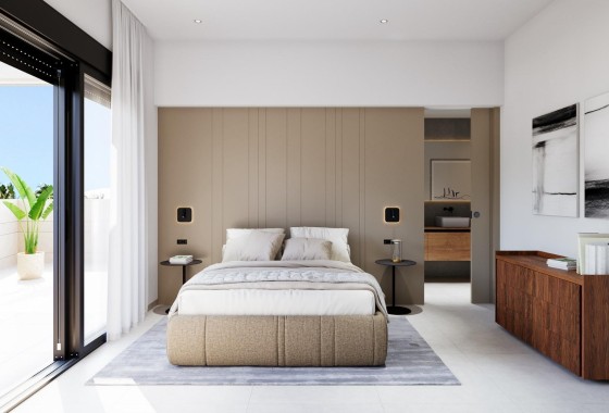 Obra Nueva - Chalet Independiente -
Pilar de la Horadada - parques de Andromeda