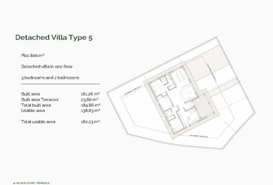 New Build - Freistehende Villa -
Penàguila - El Olivar