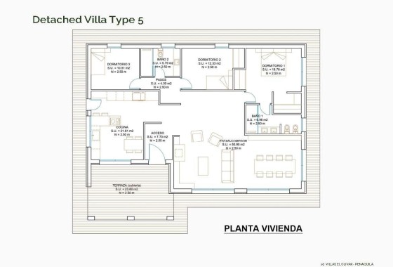 New Build - Freistehende Villa -
Penàguila - El Olivar