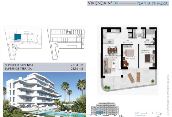 New Build - Wohnung / Appartement -
Pilar de la Horadada - Mil Palmeras