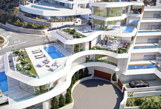 Nowa konstrukcja - Apartament / Mieszkanie -
Calpe - Mascarat