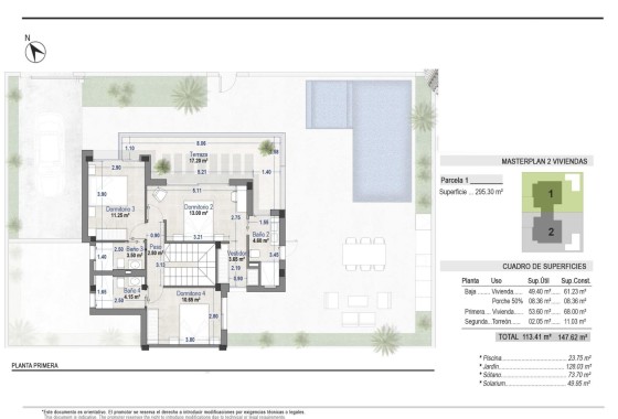 Nowa konstrukcja - Willa wolnostojąca -
Torre Pacheco - Santa Rosalia Lake And Life Resort
