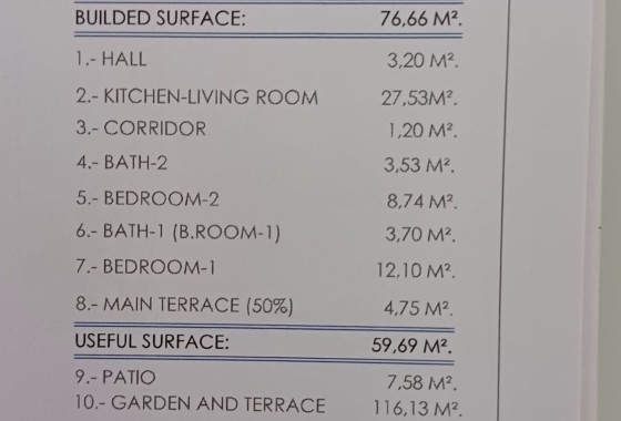 Sprzedaż - Apartament / Mieszkanie -
Orihuela Costa - Villamartín