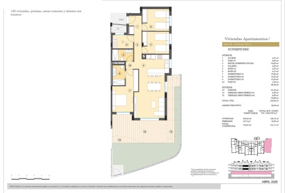 Obra Nueva - Apartamento / Piso -
Finestrat - Campana garden