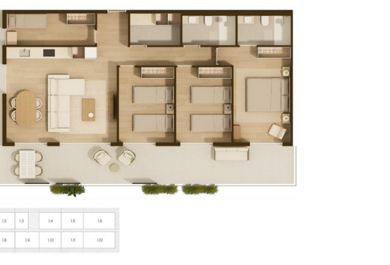 NIEUWBOUW - Appartement / Flat -
Moncofa - Playa de Moncofa