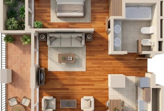 New Build - Wohnung / Appartement -
Vera - Puerto del Rey