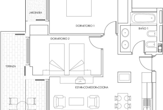 NIEUWBOUW - Appartement / Flat -
Vera - Puerto del Rey
