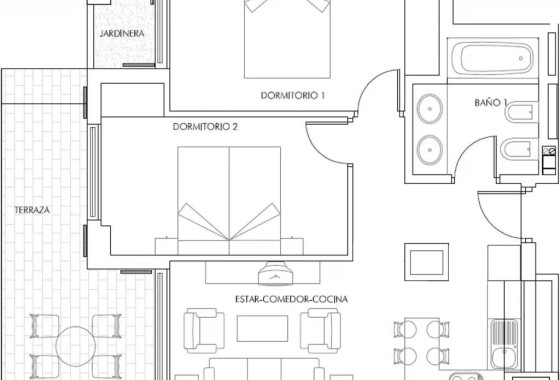 NIEUWBOUW - Appartement / Flat -
Vera - Puerto del Rey