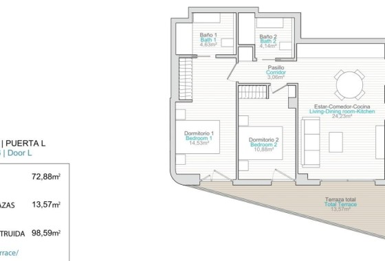 New Build - Wohnung / Appartement -
Villajoyosa - La Tellerola