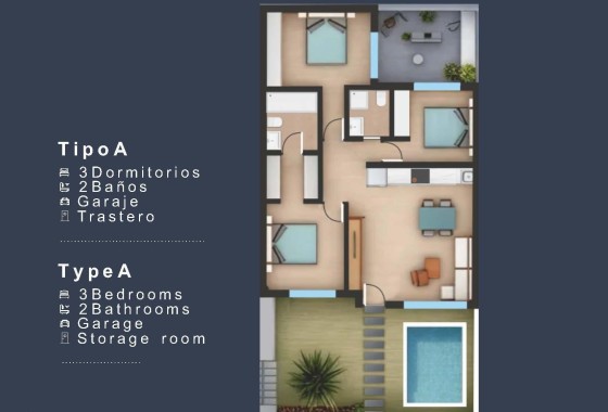 New Build - Wohnung / Appartement -
San Pedro del Pinatar - Los Pinos