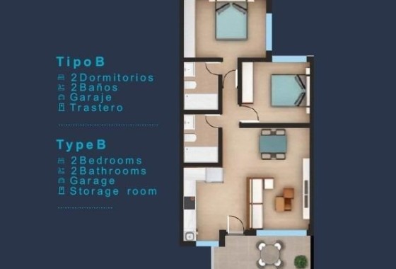 New Build - Wohnung / Appartement -
San Pedro del Pinatar - Los Pinos