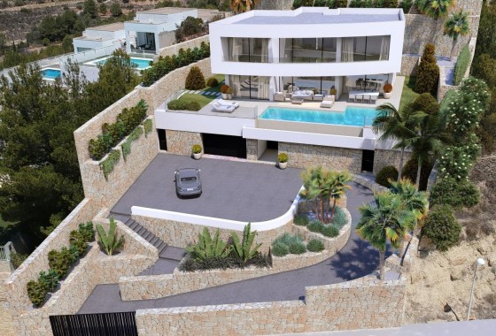 New Build - Detached Villa -
Calpe - Empedrola