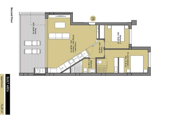 Resale - Wohnung / Appartement -
Orihuela - Las Colinas Golf