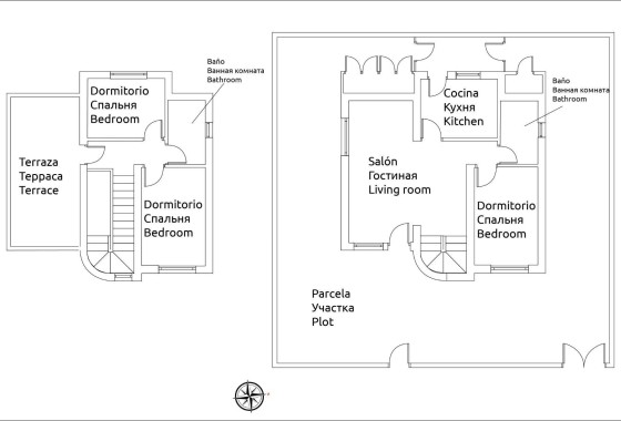 Herverkoop - Vrijstaande Villa -
Torrevieja - Los Balcones