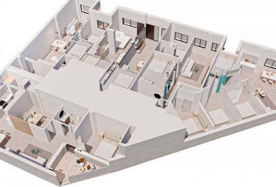 New Build - Wohnung / Apartment -
Pilar de la Horadada
