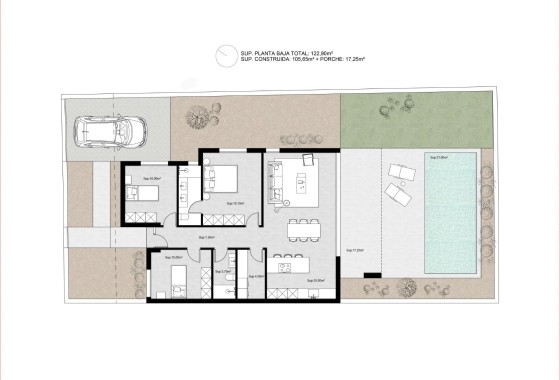 NIEUWBOUW - Vrijstaande Villa -
Molina De Segura - Urb. La Quinta