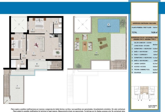 NIEUWBOUW - Appartement / Flat -
San Pedro del Pinatar - Lo Pagán