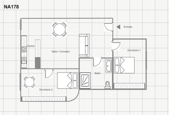 Herverkoop - Appartement / Flat -
Torrevieja - Center