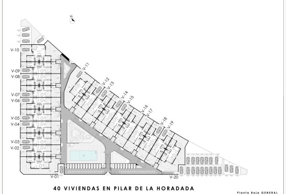 Nowa konstrukcja - Apartament / Mieszkanie -
Pilar de la Horadada - pueblo