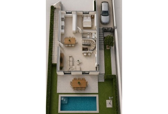 Nouvelle construction - Villa Individuelle -
Mazarron - Country Club
