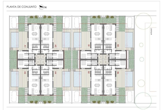 Nouvelle construction - Villa mitoyenne -
Bigastro - Loma Alta