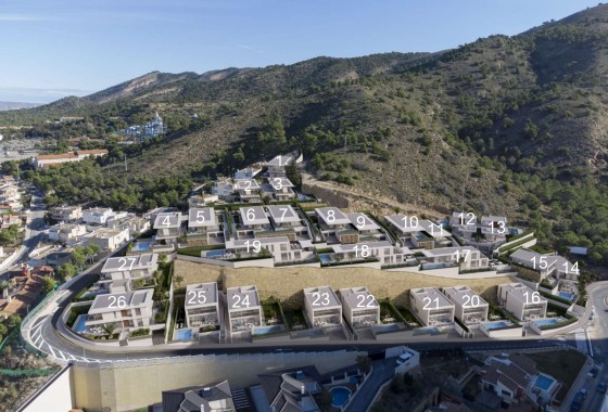 Obra Nueva - Chalet Independiente -
Benidorm
