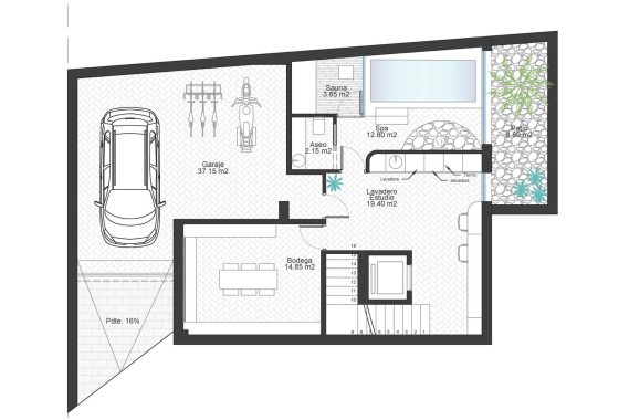 NIEUWBOUW - Vrijstaande Villa -
Cabo de Palos - Cala Flores