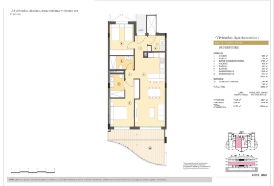 NIEUWBOUW - Appartement / Flat -
Finestrat - Campana garden