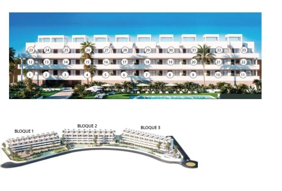 New Build - Wohnung / Apartment -
Finestrat - Balcón de finestrat